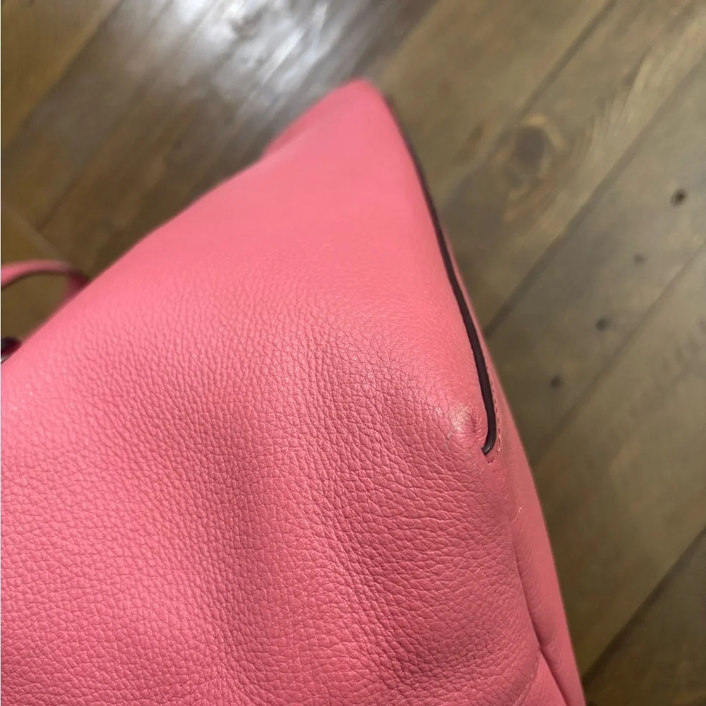 Coach Taylor Tote in Pink Pebbled Leather